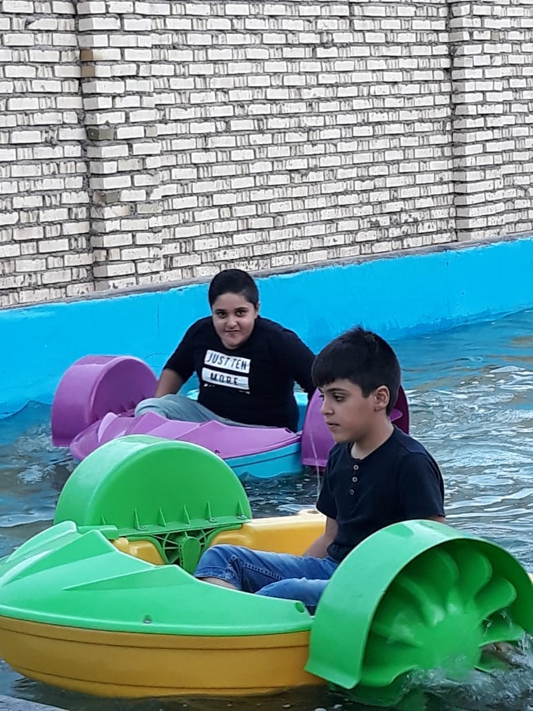 قایق پدالی دستی کودک