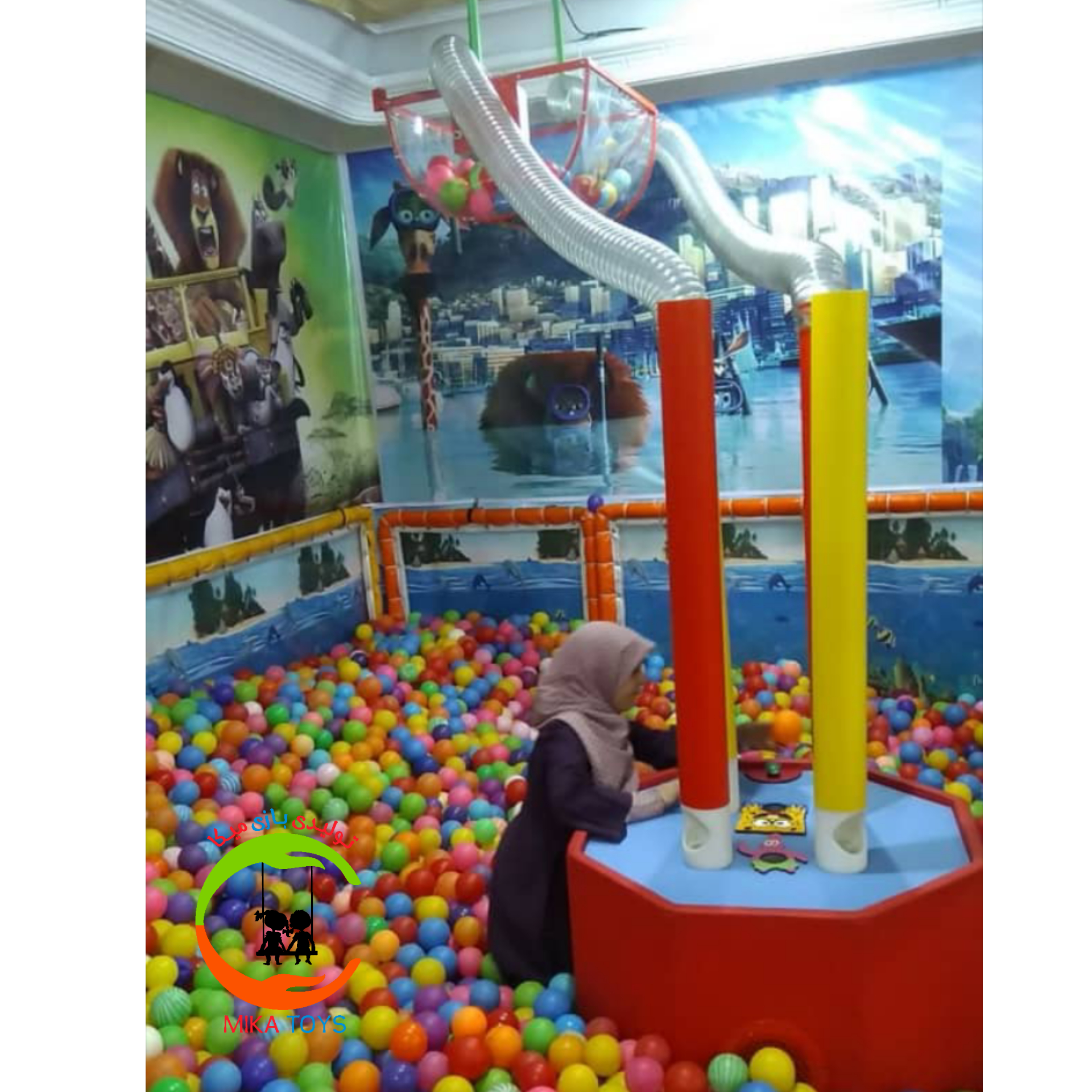 فواره چهارلوله میکا