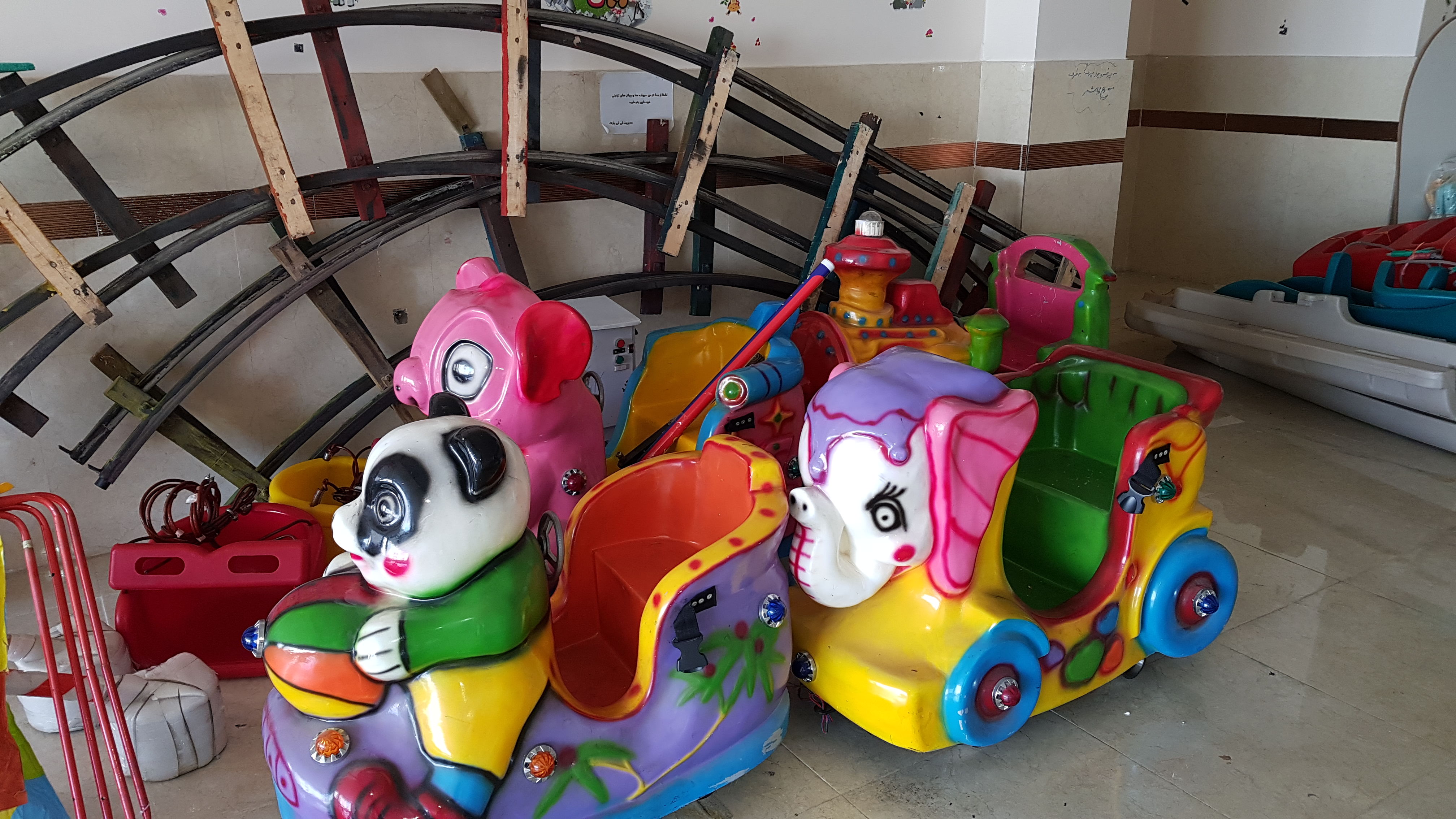 قطار کودک کارکرده